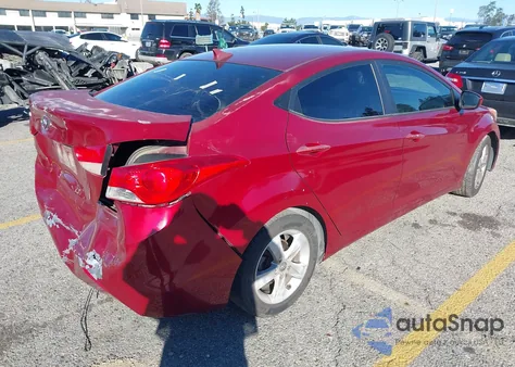 2013 Hyundai Elantra Gls from USA, damaged, VIN 5NPDH4AE9DH438763